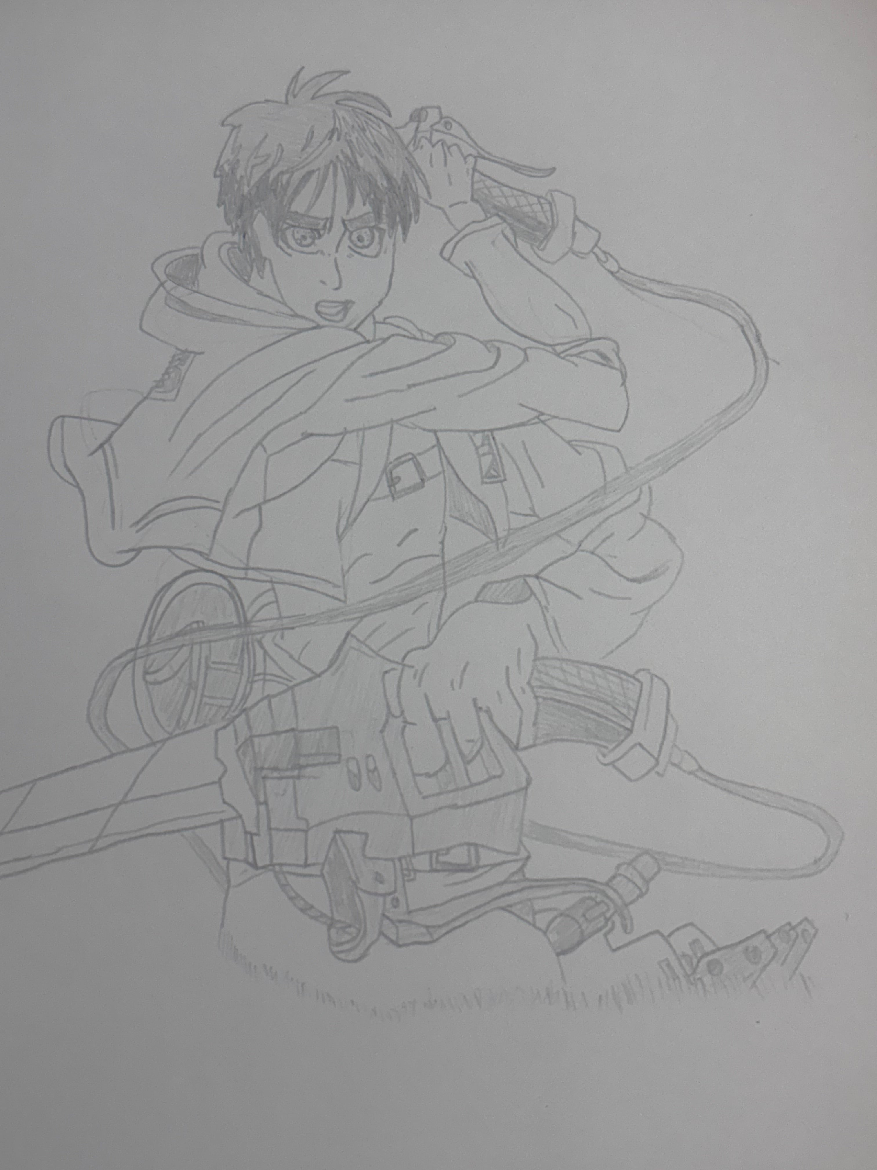 Anime-Inspired Art Print – Original Illustration, Wall Art
