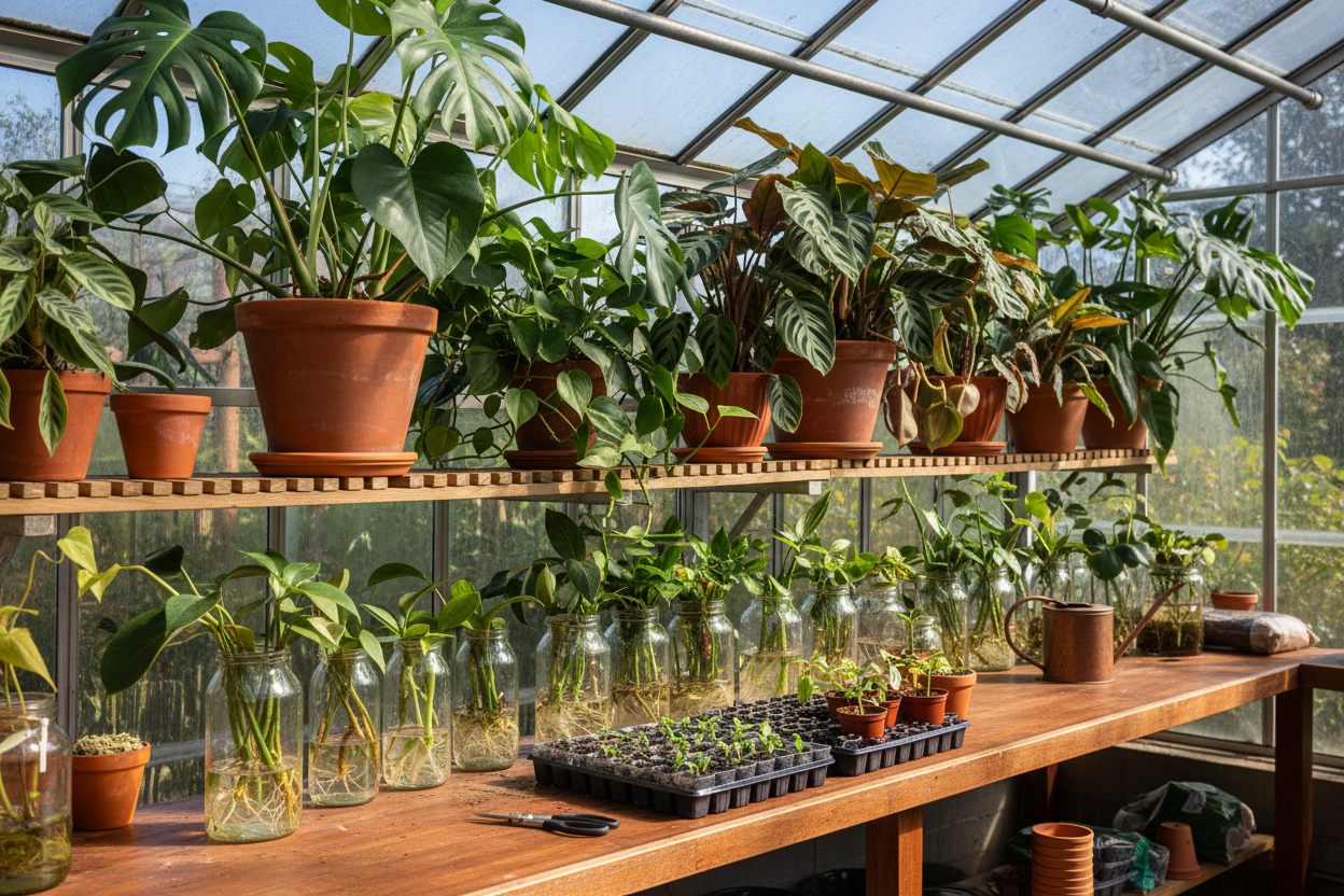 propagations and mother plants